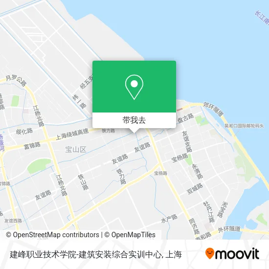 建峰职业技术学院-建筑安装综合实训中心地图