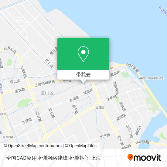 全国CAD应用培训网络建峰培训中心地图
