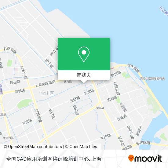 全国CAD应用培训网络建峰培训中心地图