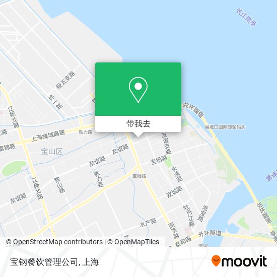 宝钢餐饮管理公司地图