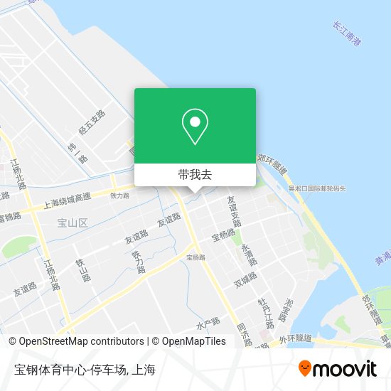 宝钢体育中心-停车场地图