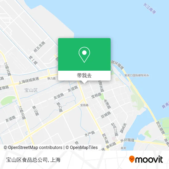 宝山区食品总公司地图