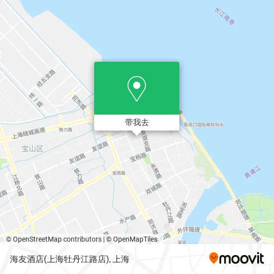 海友酒店(上海牡丹江路店)地图