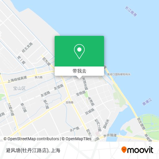 避风塘(牡丹江路店)地图