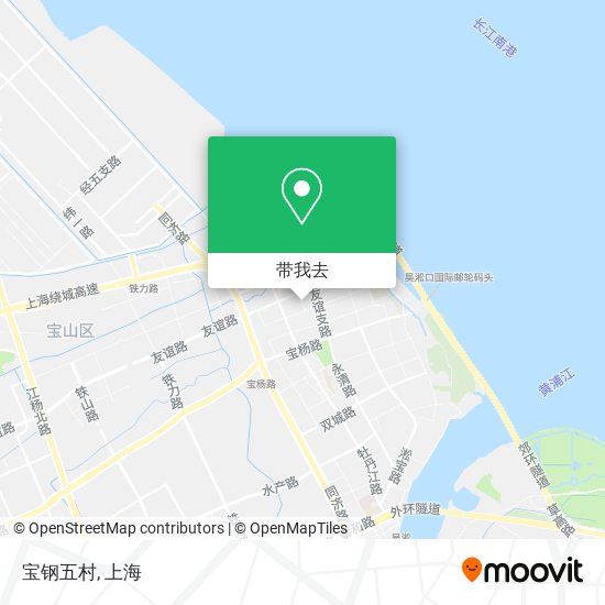 宝钢五村地图
