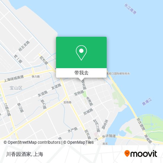 川香园酒家地图