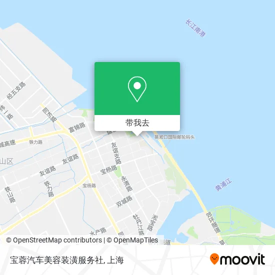宝蓉汽车美容装潢服务社地图