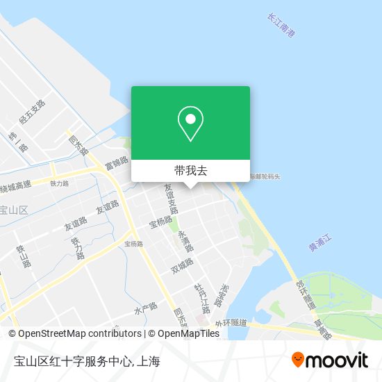 宝山区红十字服务中心地图