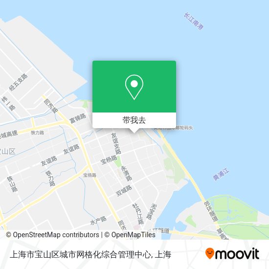上海市宝山区城市网格化综合管理中心地图