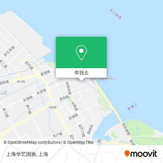 上海华艺国旅地图