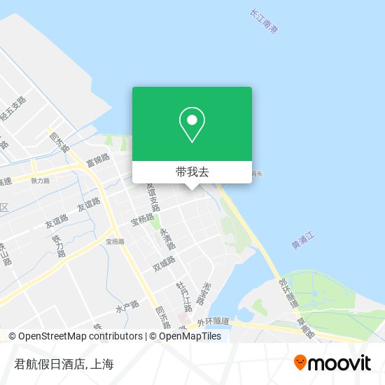 君航假日酒店地图