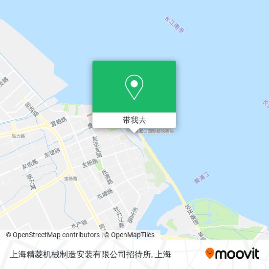 上海精菱机械制造安装有限公司招待所地图