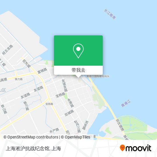 上海淞沪抗战纪念馆地图