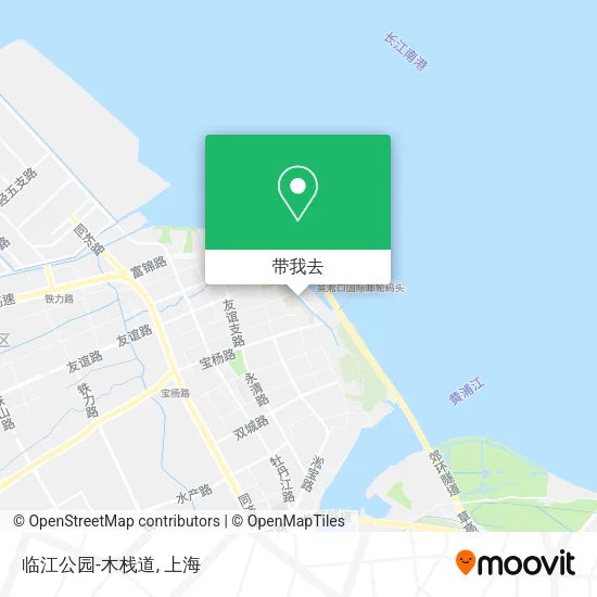 临江公园-木栈道地图