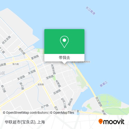 华联超市(宝良店)地图