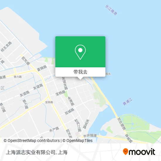 上海源志实业有限公司地图