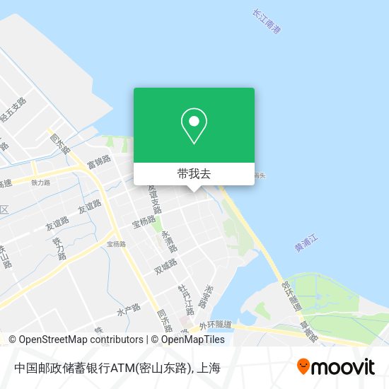 中国邮政储蓄银行ATM(密山东路)地图