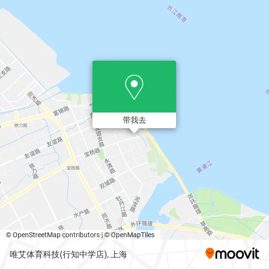 唯艾体育科技(行知中学店)地图