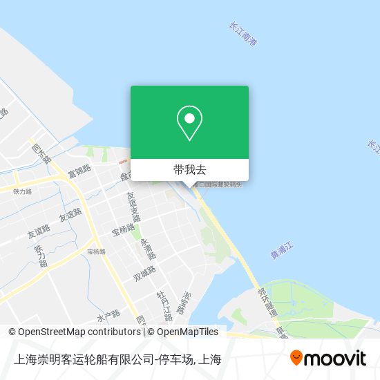 上海崇明客运轮船有限公司-停车场地图