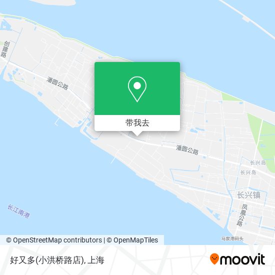 好又多(小洪桥路店)地图