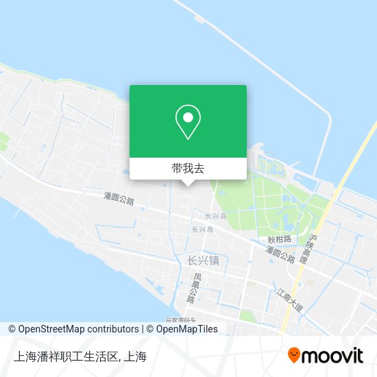 上海潘祥职工生活区地图