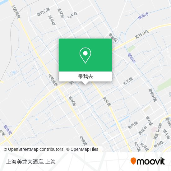 上海美龙大酒店地图
