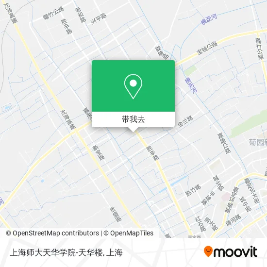 上海师大天华学院-天华楼地图