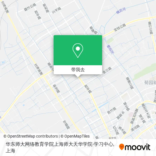 华东师大网络教育学院上海师大天华学院-学习中心地图