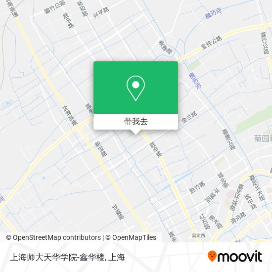 上海师大天华学院-鑫华楼地图