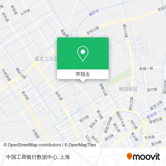 中国工商银行数据中心地图