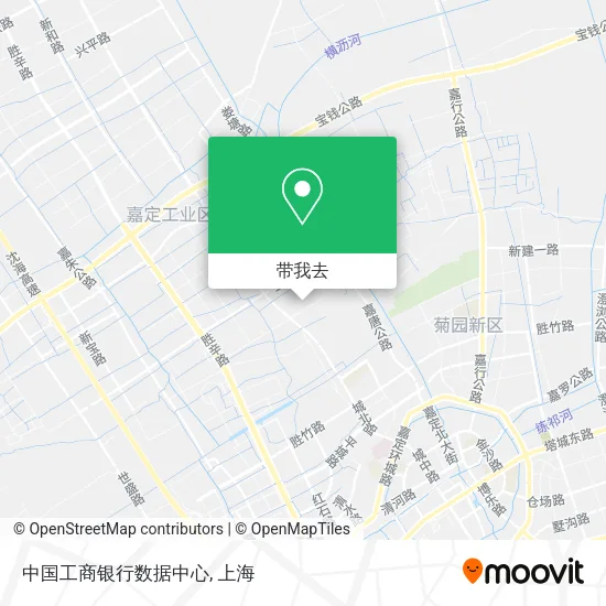 中国工商银行数据中心地图