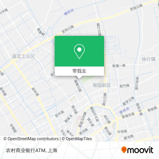 农村商业银行ATM地图