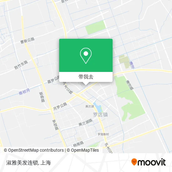 淑雅美发连锁地图