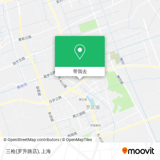 三枪(罗升路店)地图
