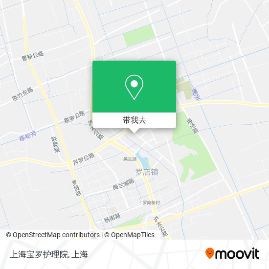 上海宝罗护理院地图