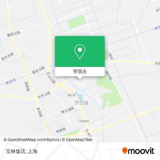 宝林饭店地图