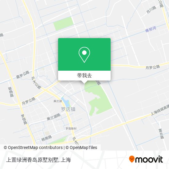 上置绿洲香岛原墅别墅地图