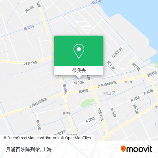 月浦百鼓陈列馆地图