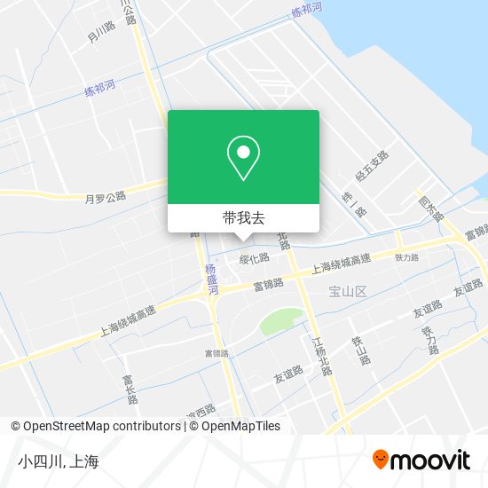 小四川地图