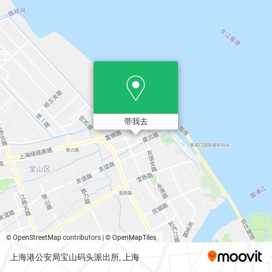 上海港公安局宝山码头派出所地图