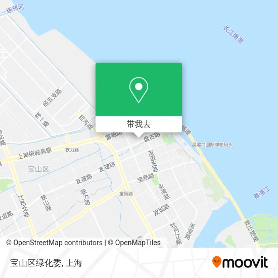 宝山区绿化委地图