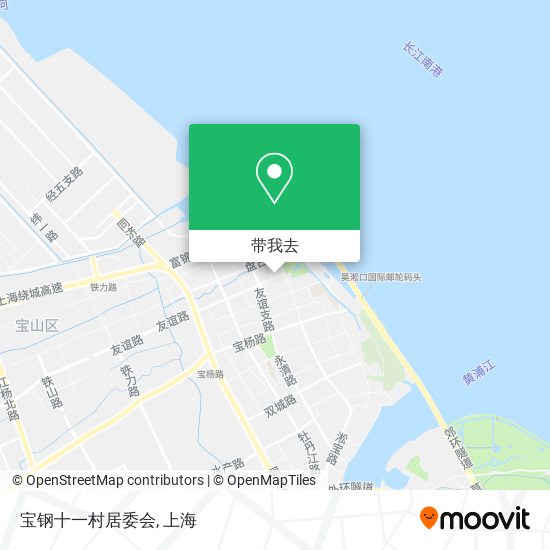 宝钢十一村居委会地图