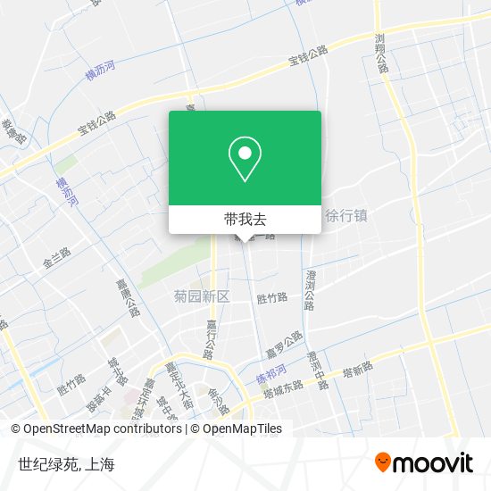 世纪绿苑地图