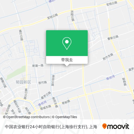 中国农业银行24小时自助银行(上海徐行支行)地图