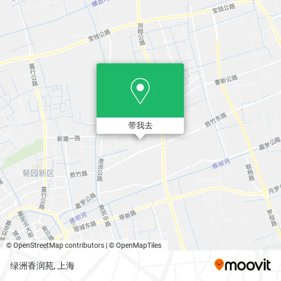 绿洲香润苑地图