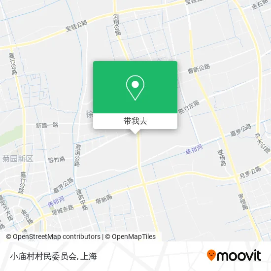小庙村村民委员会地图
