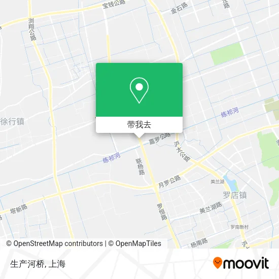 生产河桥地图