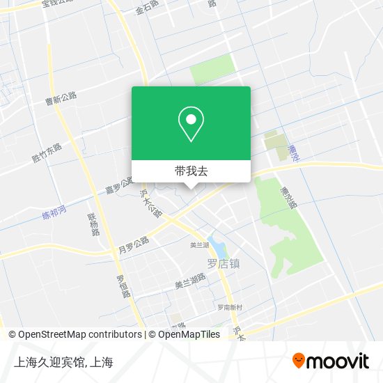 上海久迎宾馆地图