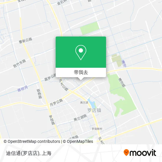 迪信通(罗店店)地图