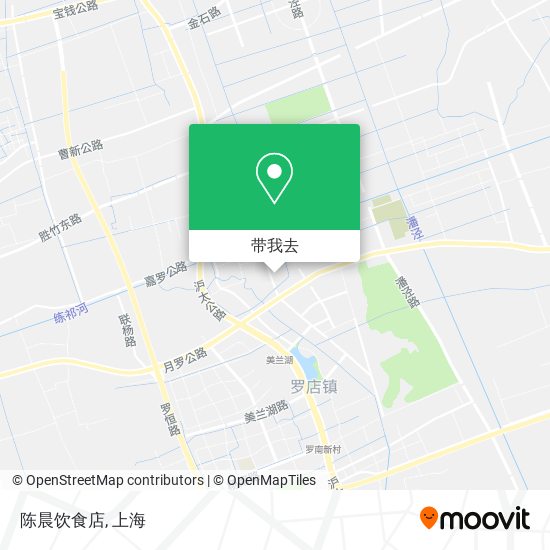 陈晨饮食店地图